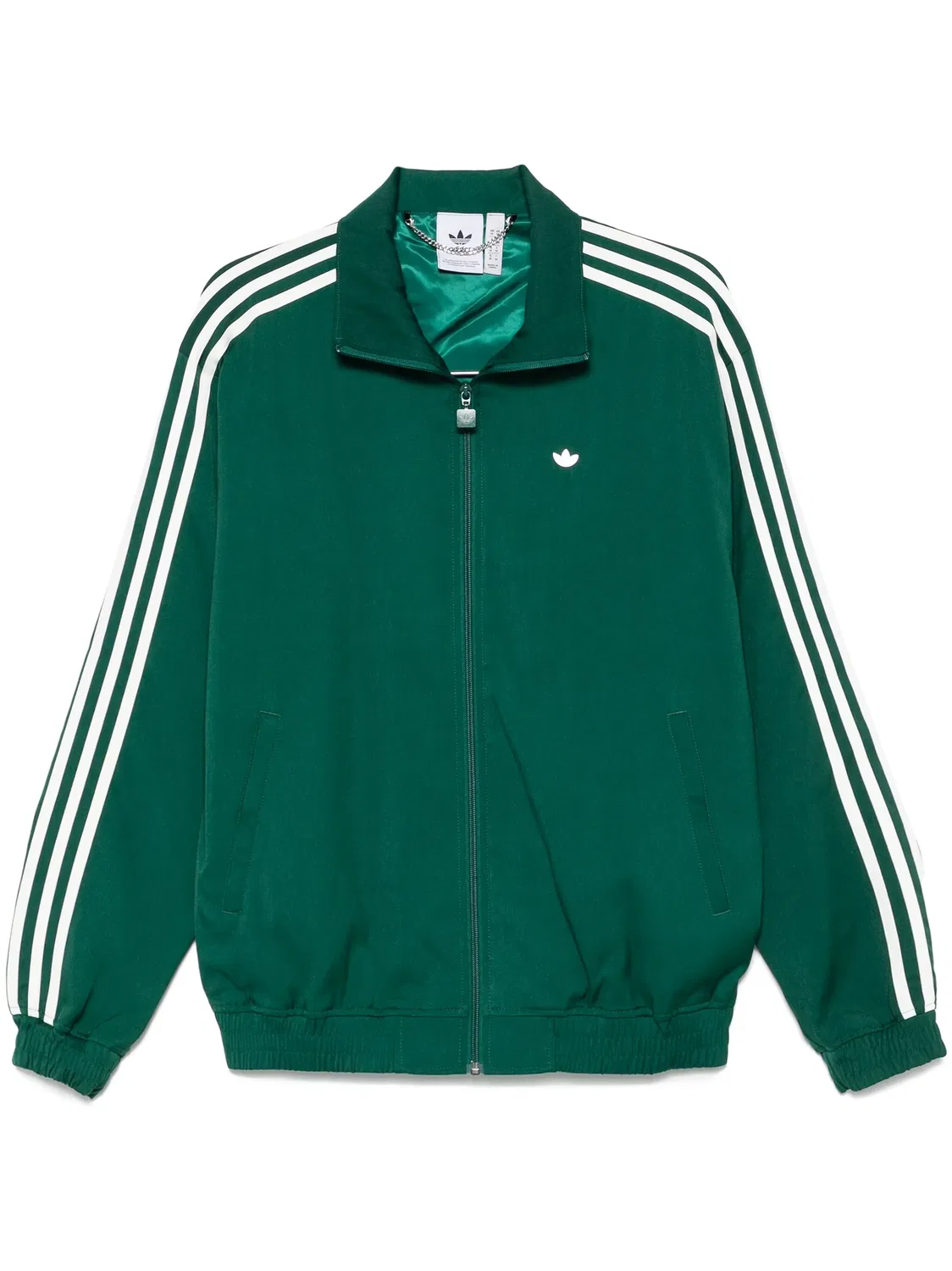 Толстовка из переработанного полиэстера Adidas, зеленый