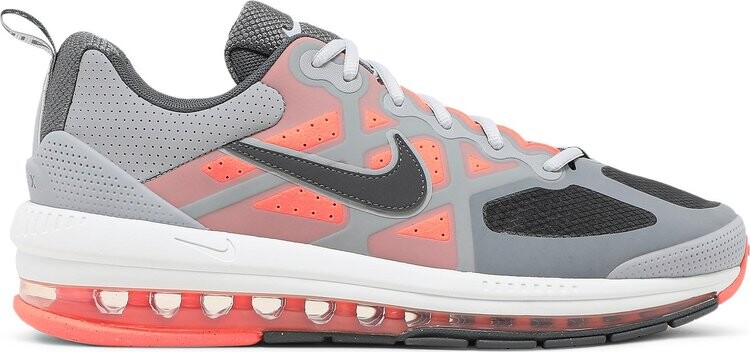 

Кроссовки Nike Air Max Genome 'Light Smoke Grey Bright Mango', серый