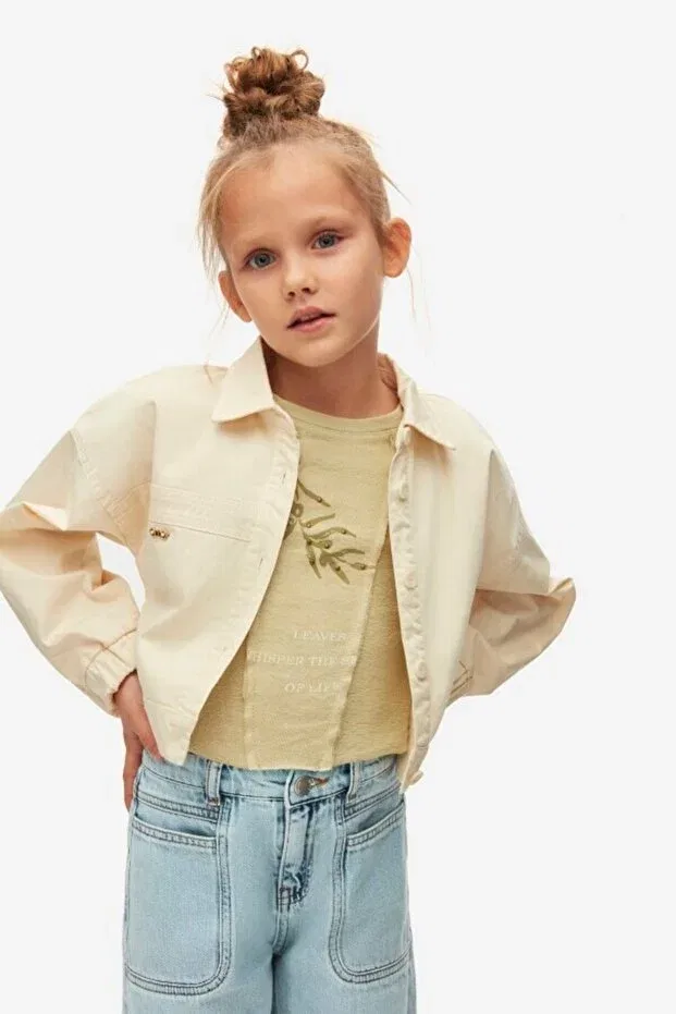 Детская куртка для девочек 4-8 лет 38512 Generic Brands — фото 2
