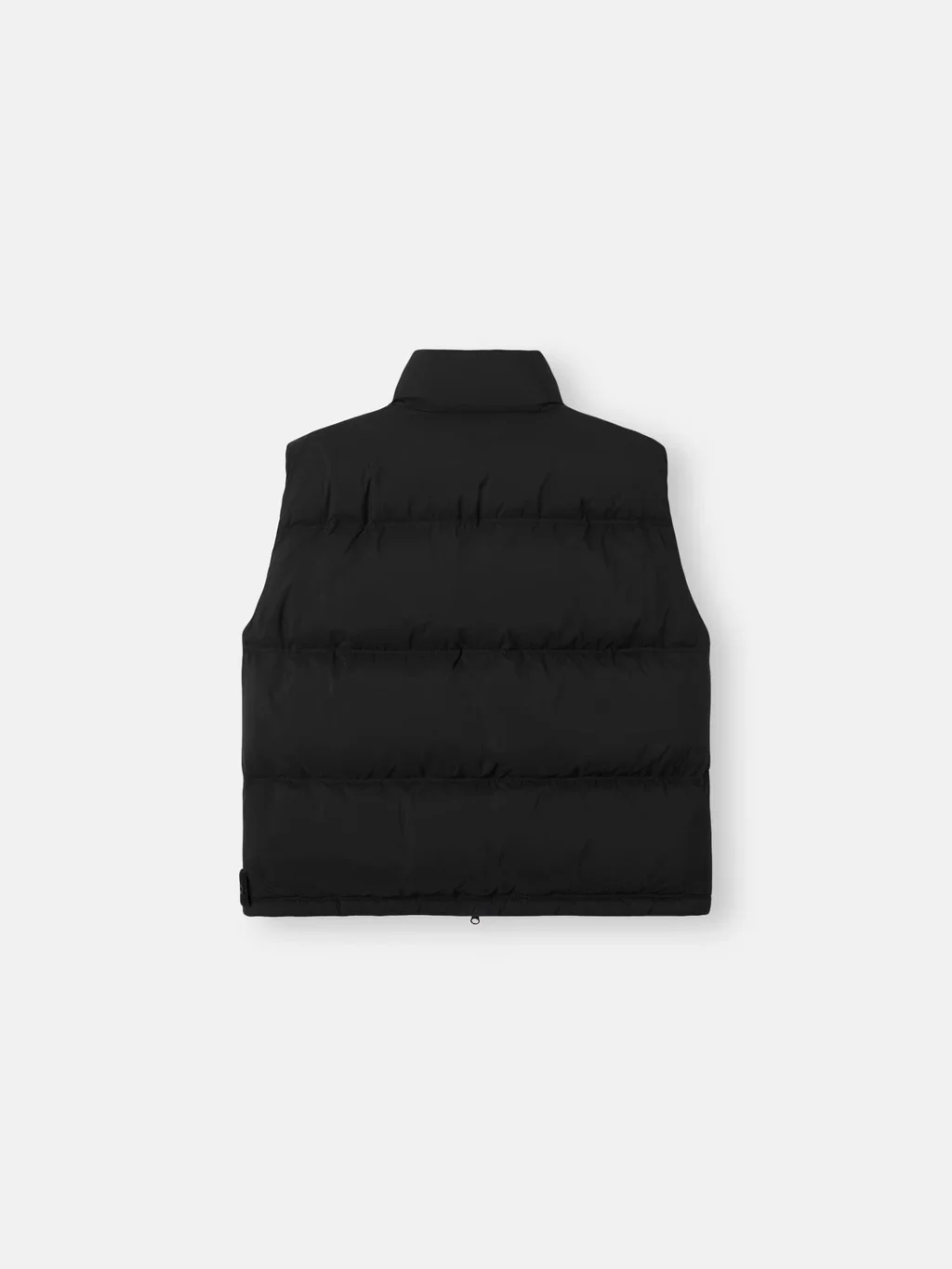 Мужской пуховой жилет Stone Island Lightweight With Zip Pockets, черный — фото 3
