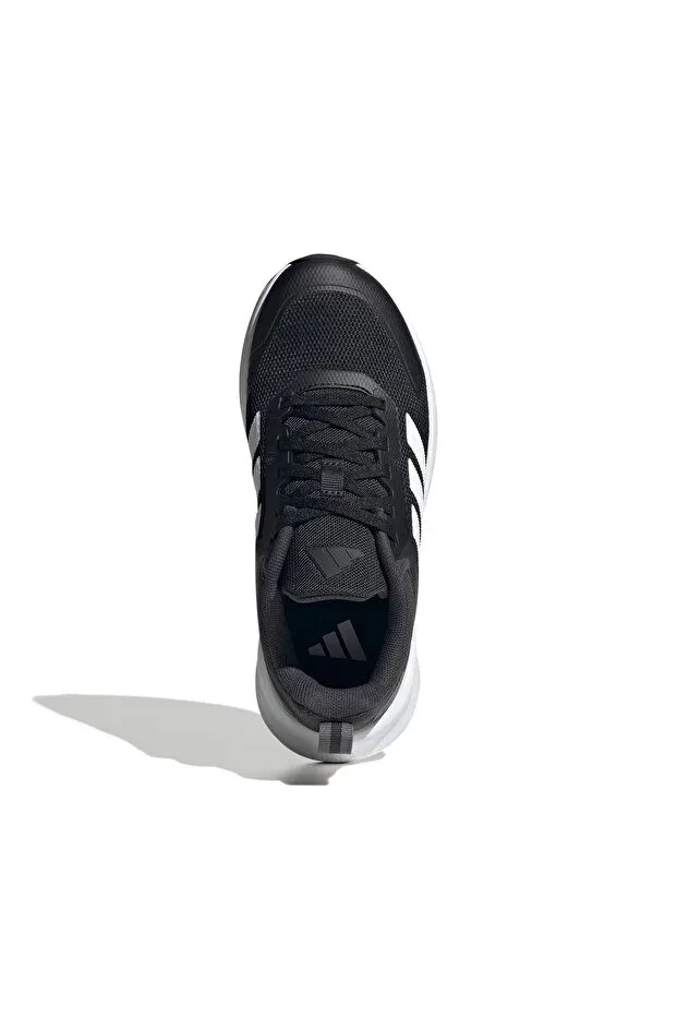 Детские кроссовки для девочек с принтом Fortarun 4.0 j unisex youth sneakers jq5167 Adidas, Core Black-Ftwr White — фото 3