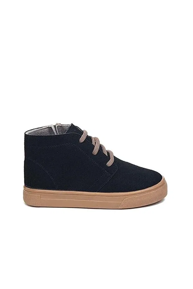 Детские ботинки для девочек на плоской подошве Minicashoes, Black
