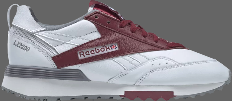 Кроссовки mountain research x lx 2200 'white burgundy' Reebok, белый - фото