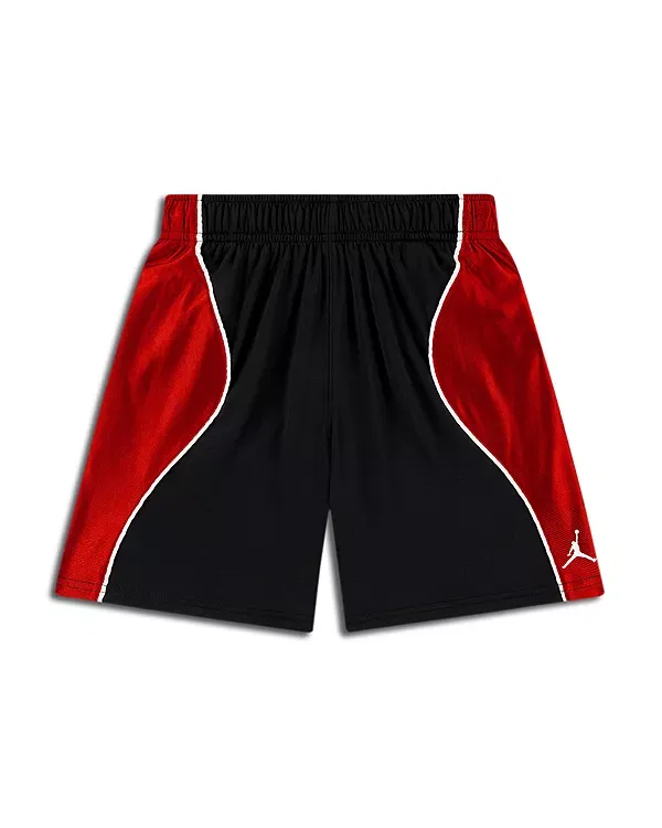 Детские шорты для мальчиков с технологией Dri-FIT Jordan, Black/Gym Red