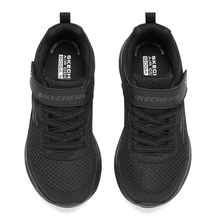 Детские кроссовки Go Run 400 V2 GS Low-top All Black Skechers — фото 4