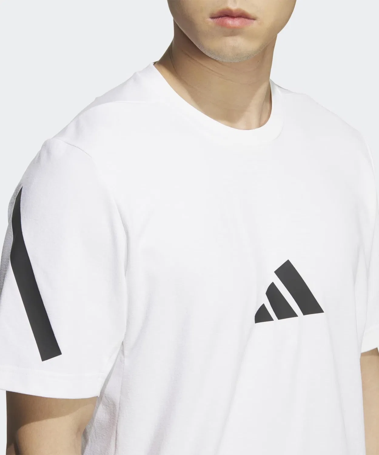 Мужская футболка с коротким рукавом Climacool Z.N.E Regular Fit CARAT Adidas, White — фото 3