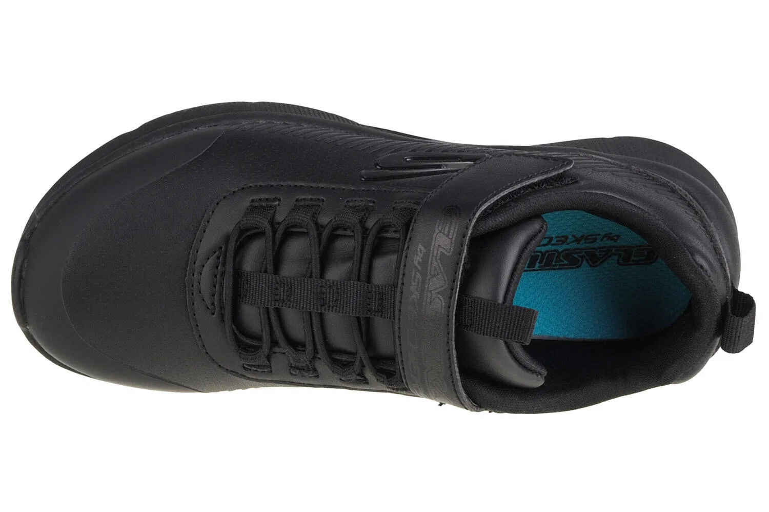 Детские кроссовки для девочек Microspec-Classmate Skechers, Черный — фото 3