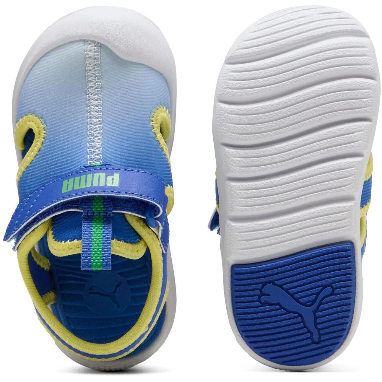 Детские сандалии Puma Fun Racer Sandal Come On V Inf, Blau — фото 2