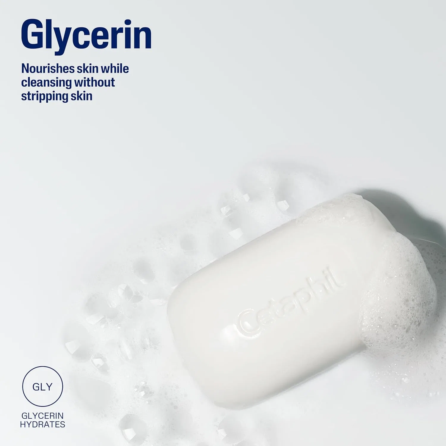 Очищающий брусок для лица и тела, Cetaphil, набор 6 шт, 127 г, Белый — фото 3