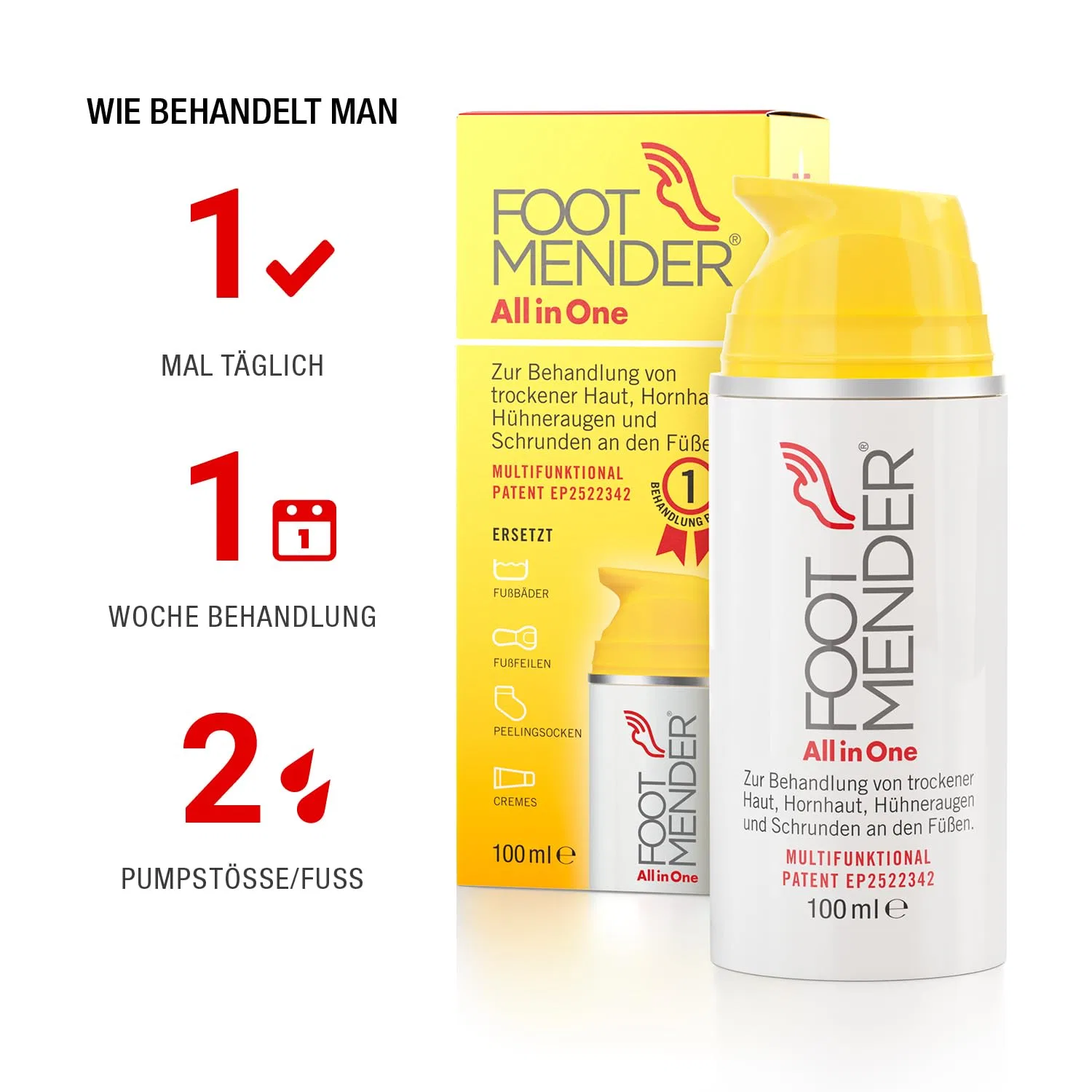 Средство для ног Footmender All in One, 100 мл Footmender — фото 4
