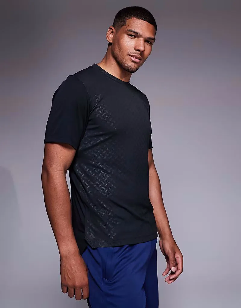 Adidas performance Футболка Adidas Training Power черного цвета — фото 3