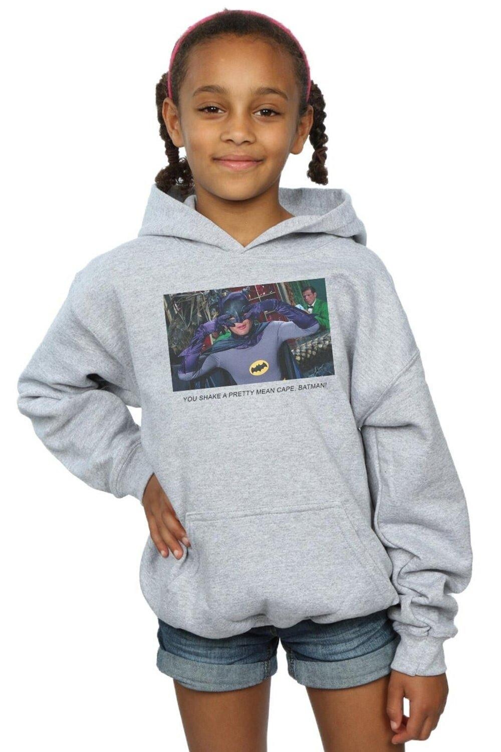 

Толстовка с капюшоном Mean Cape из сериала Бэтмен DC Comics, серый