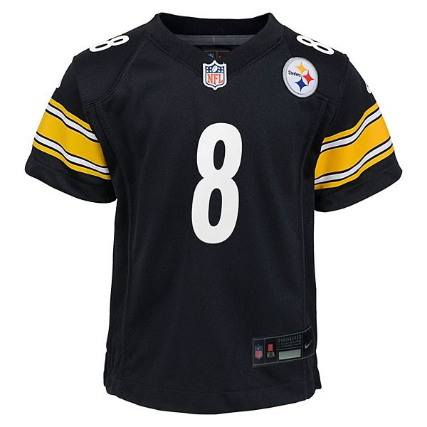 Футболка Pittsburgh Steelers Aaron Rodgers черная Nike — фото 3