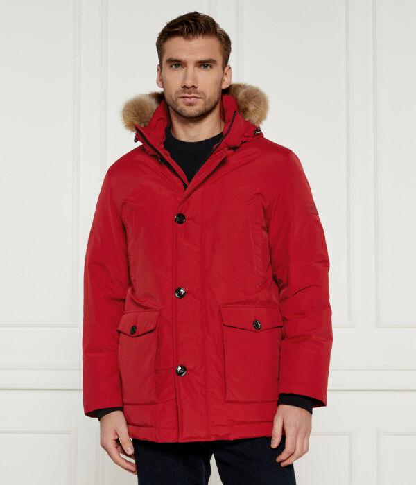 

Пуховик Regular fit Hechter Paris, красный