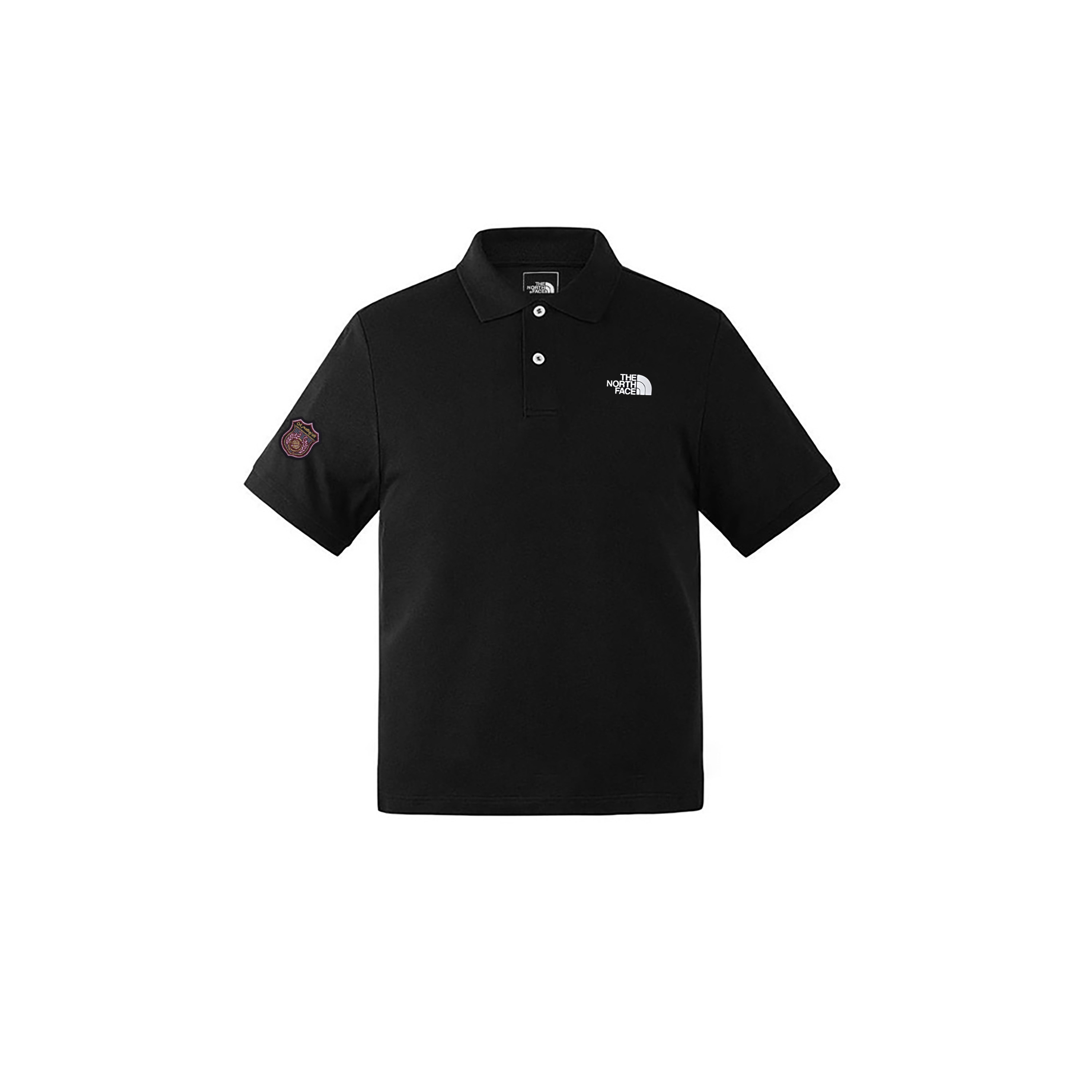 

Мужская поло с коротким рукавом THE NORTH FACE, черный