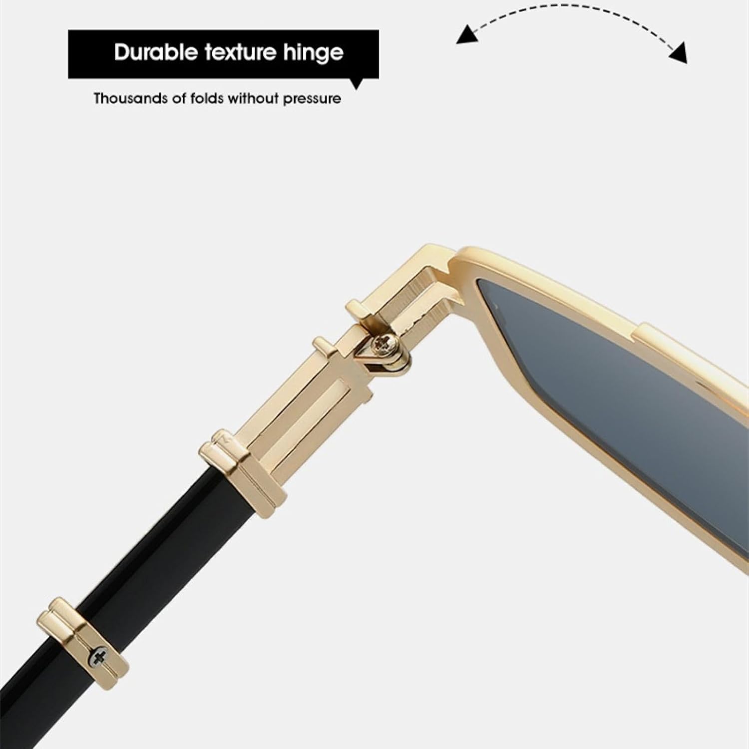 

Солнцезащитные очки с защитой от УФ-излучения UV400 | Металлические петли "кошачий глаз" | Для женщин и мужчин | Для занятий спортом на открытом воздухе и вождения DSVIGF, Silver Grey