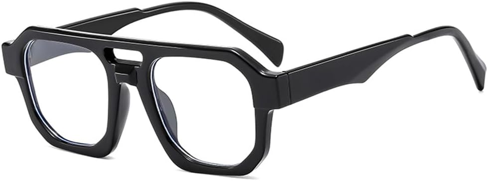 

Солнцезащитные очки с двойной перемычкой, женские и мужские, с линзами UV400, легкой оправой и градиентным покрытием, идеально подходят для занятий спортом на открытом воздухе, бега и езды на велосипеде UYPTK, Black Clear