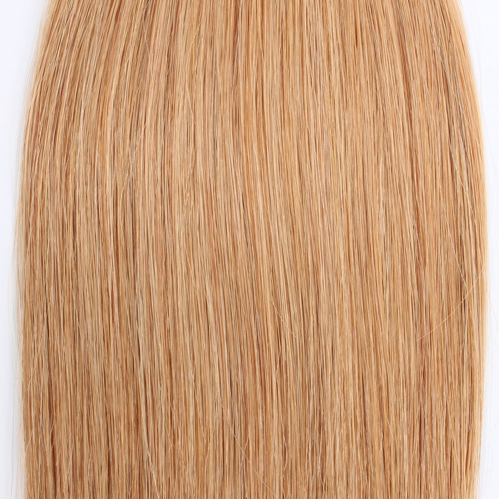 Накладные волосы clip in pferdeschwanz haarverlängerung #27 mittelblond - gelockt Fashiongirl — фото 2