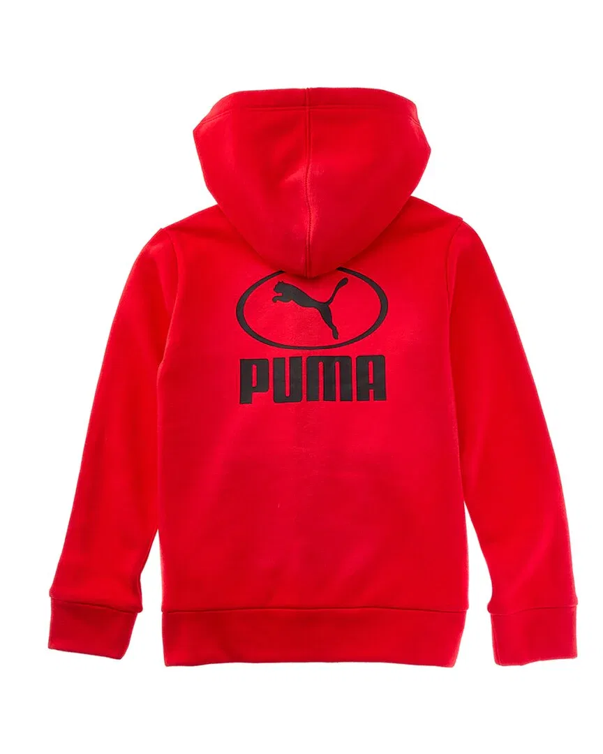 Толстовка на молнии из флиса PUMA Sport Pack, красный — фото 2