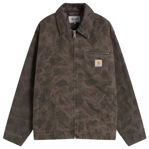 

Куртка Duck Detroit Carhartt Wip, Green & Porphyry Camo Duck