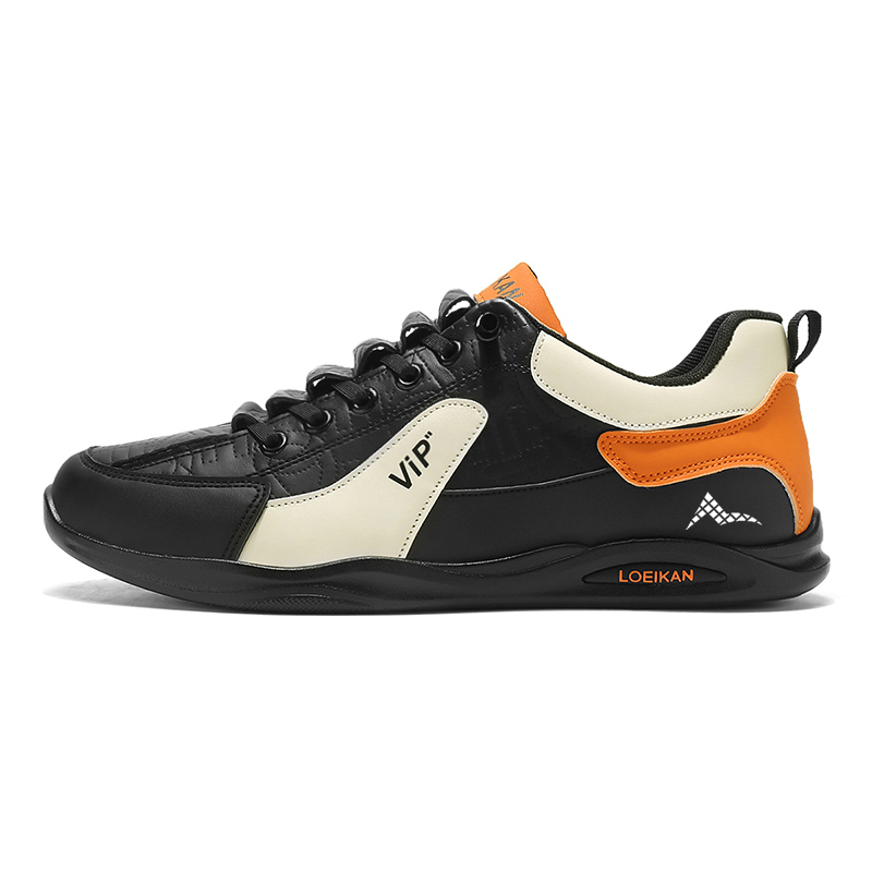 

Мужские повседневные туфли с низким верхом, амортизирующие, противоскользящие, износостойкие, увеличивающие рост ATONGMU, Black