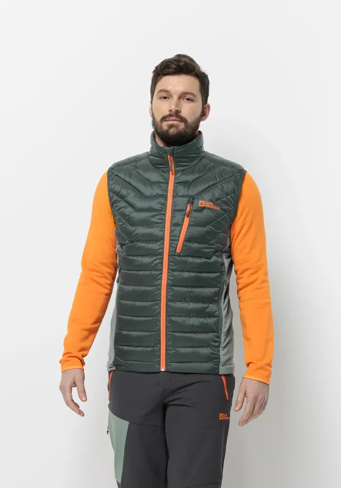 

Функциональный жилет Jack Wolfskin "ROUTEBURN PRO INS VEST M", цвет Black-Olive