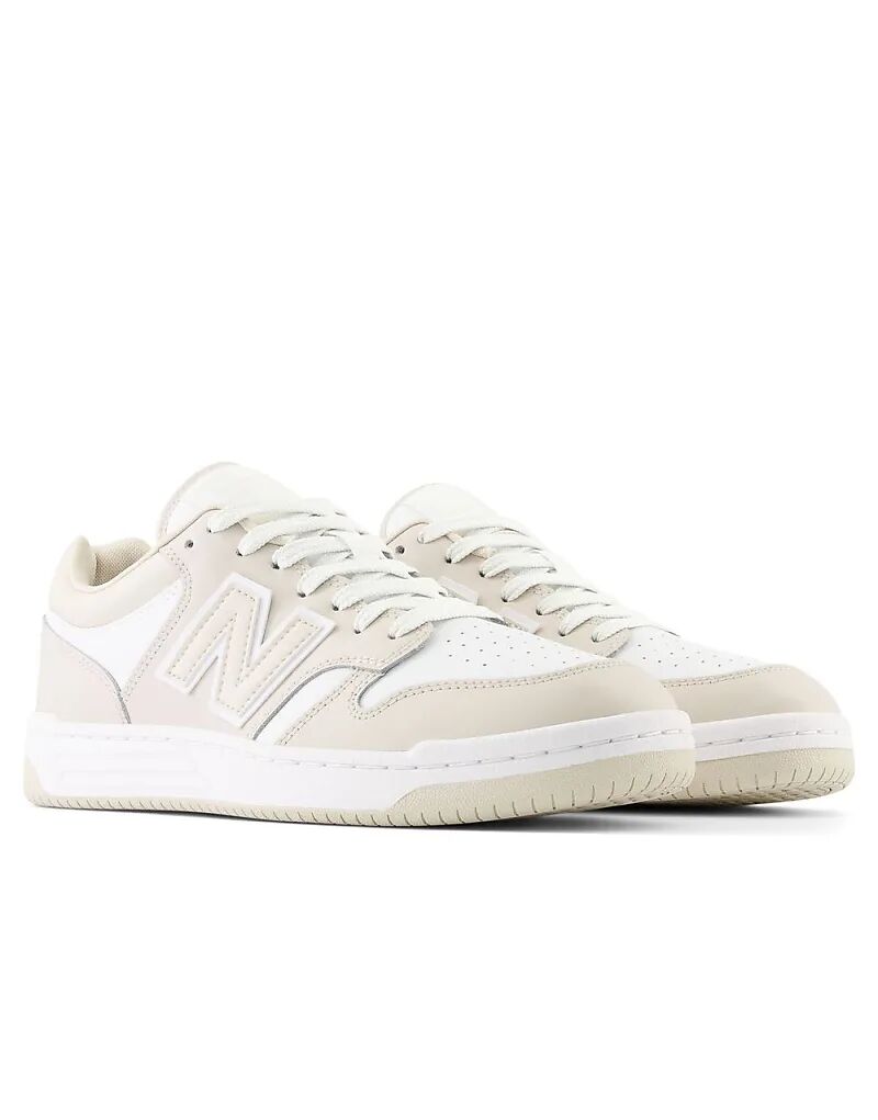 Кроссовки New Balance 480 серого цвета — фото 2