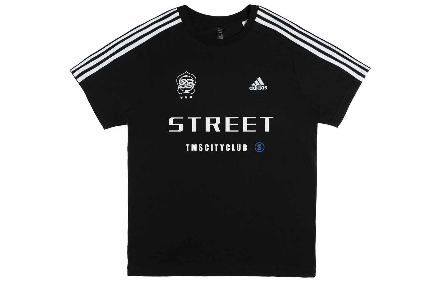 

Футболка унисекс черная Adidas, черный