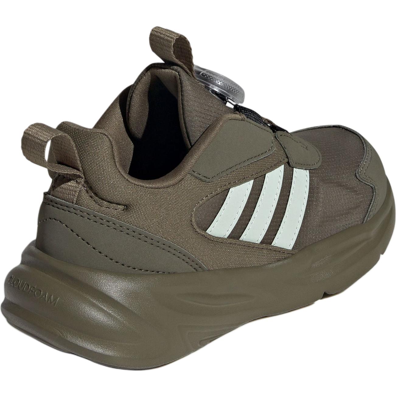 Детские кроссовки Ozelle с низким верхом, устойчивые к истиранию Adidas, оливковый/зеленый — фото 3