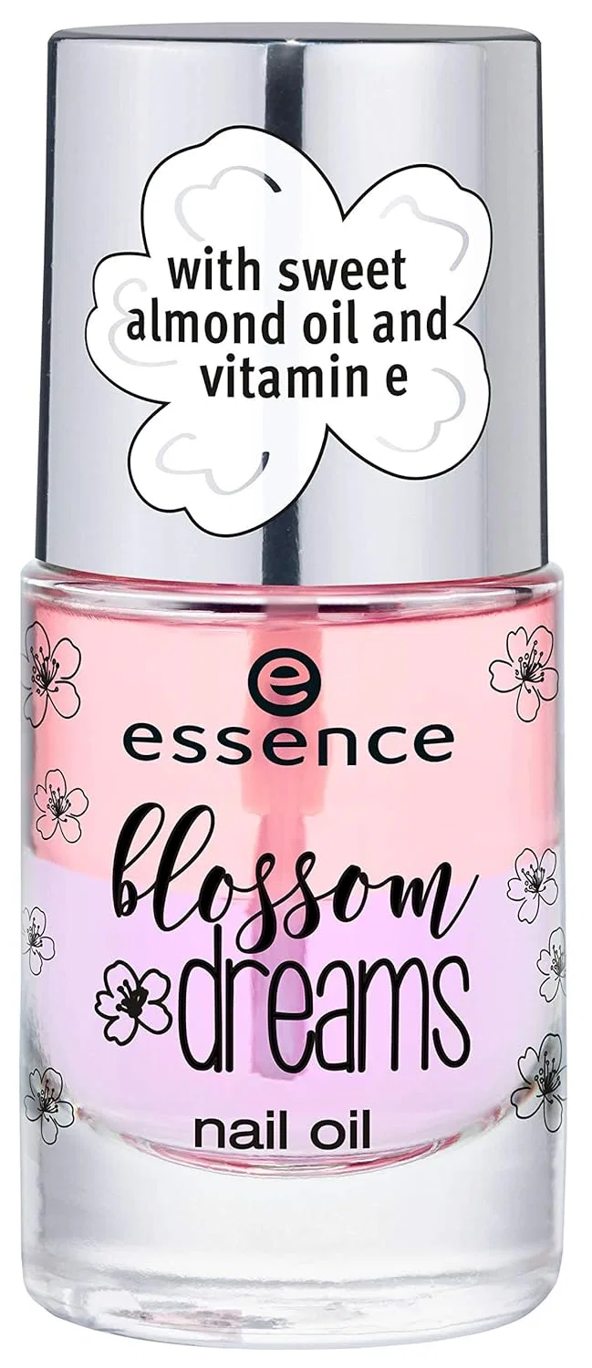 Масло для ногтей Essence Blossom Dreams с миндальным маслом и витамином E Essence