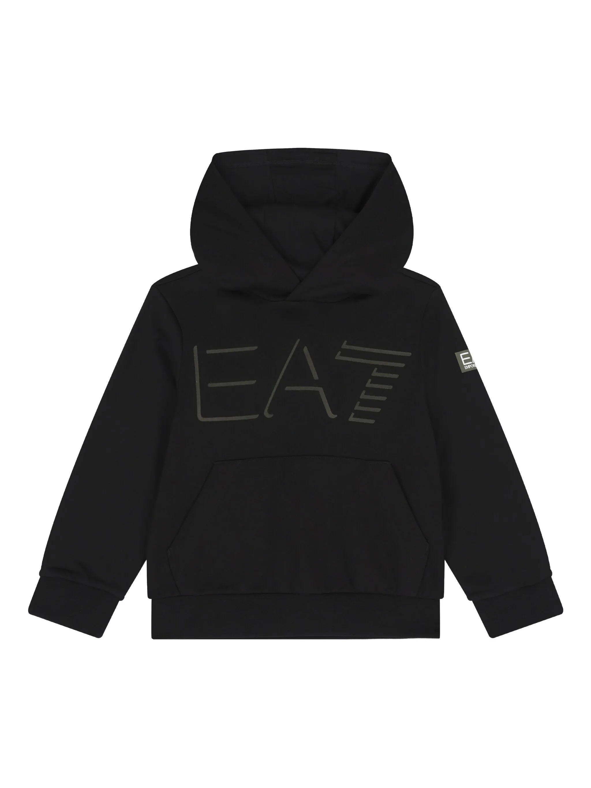 

Толстовка с логотипом Emporio Armani Kids, черный