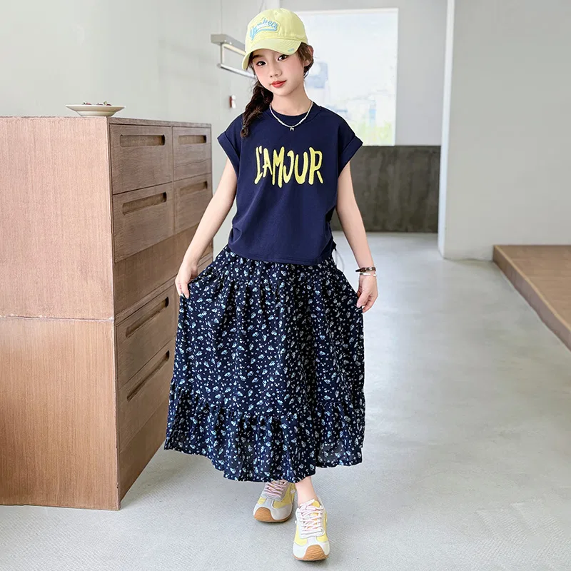 Детский костюм с юбкой Disney Navy Blue — фото 4