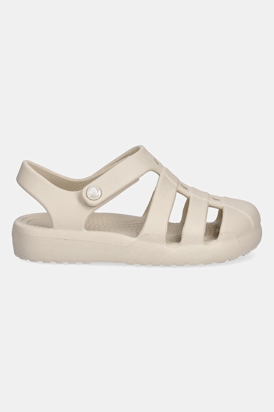 Классические детские сандалии Fisherman Kids Crocs, бежевый — фото 2