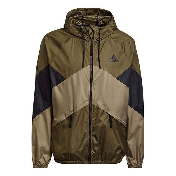 

Куртка Adidas Back to Sport WIND.RDY Jacket 'Focus Olive Black', зеленый