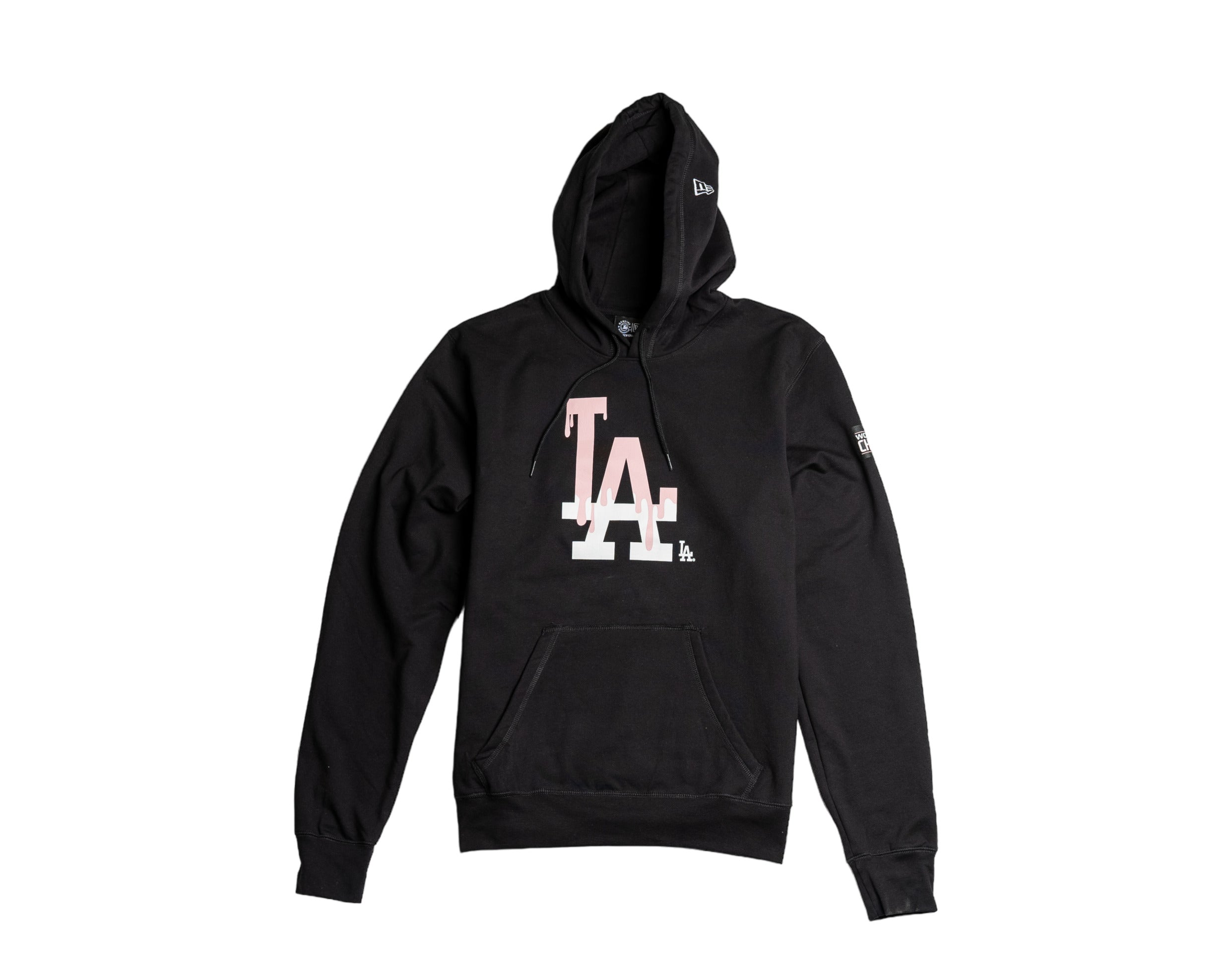 

Толстовка New Era MLB Los Angeles Dodgers Team Drip WS черная/розовая 12872587