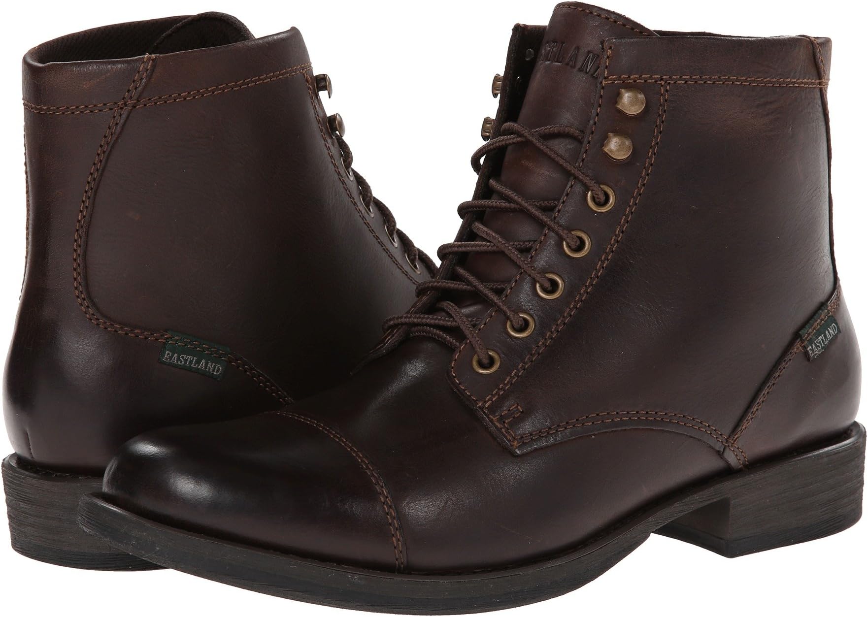

Ботинки Eastland 1955 Edition Lace Up Boots, цвет Dark Brown Leather, Коричневый, Ботинки Eastland 1955 Edition Lace Up Boots, цвет Dark Brown Leather