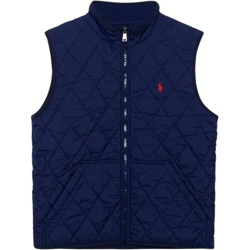 Жилет детский с воротником-стойкой Polo Ralph Lauren Marine Blue