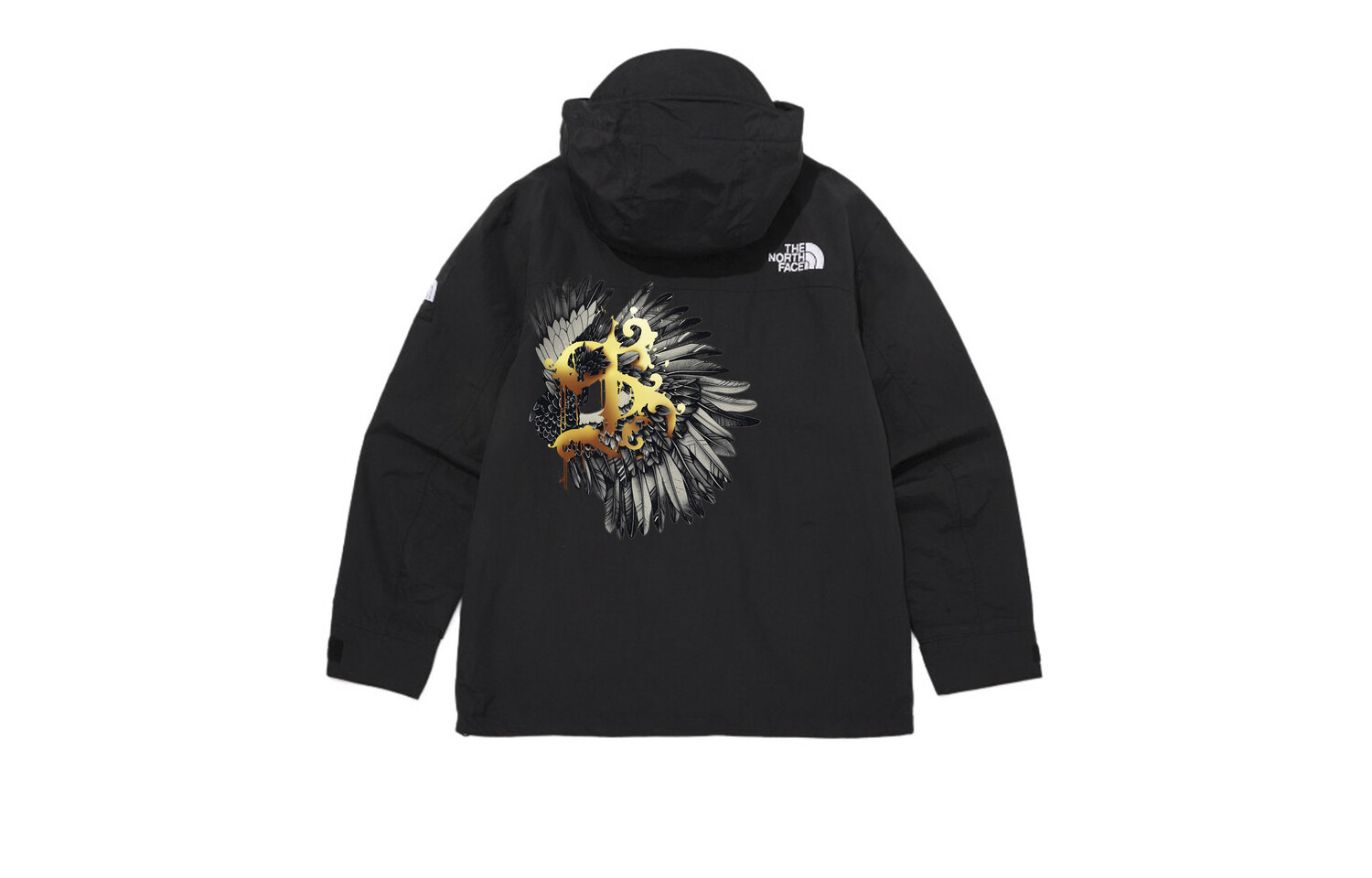 

Ветровка куртка унисекс черный The North Face
