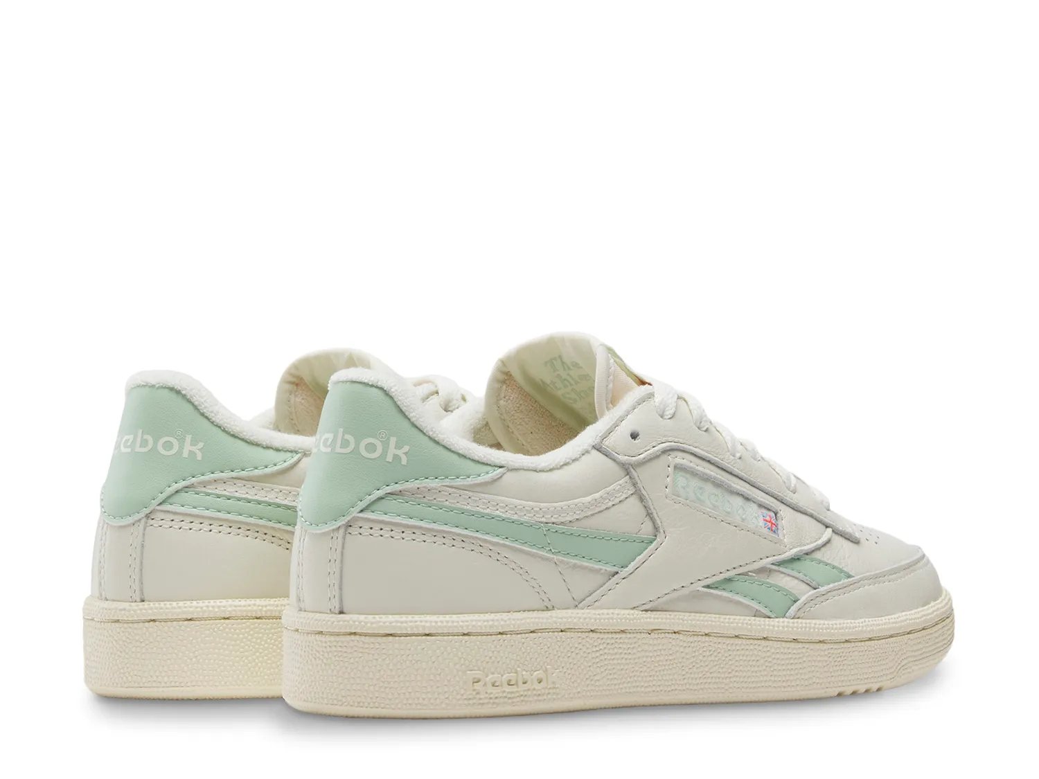 Кроссовки Reebok Club C Revenge Vintage Sneaker, белый/зеленый — фото 3