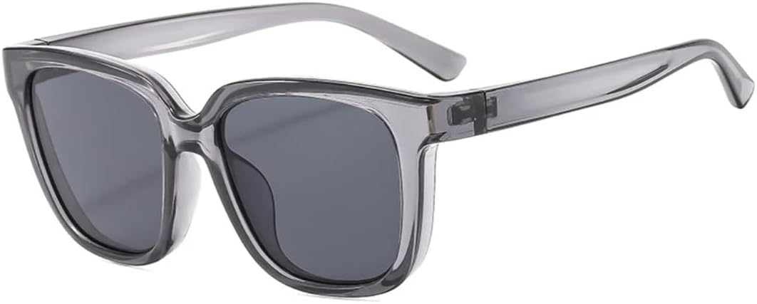 

Солнцезащитные очки с защитой UV400 | Большая оправа, линзы конфетного цвета | Для женщин и мужчин, для занятий спортом на открытом воздухе и вождения DSVIGF, Gray Gray