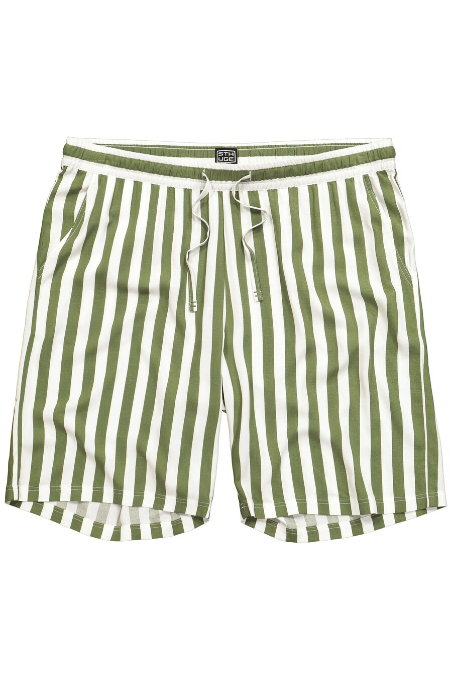 

Обычные брюки STHUGE, цвет Olive/Off white