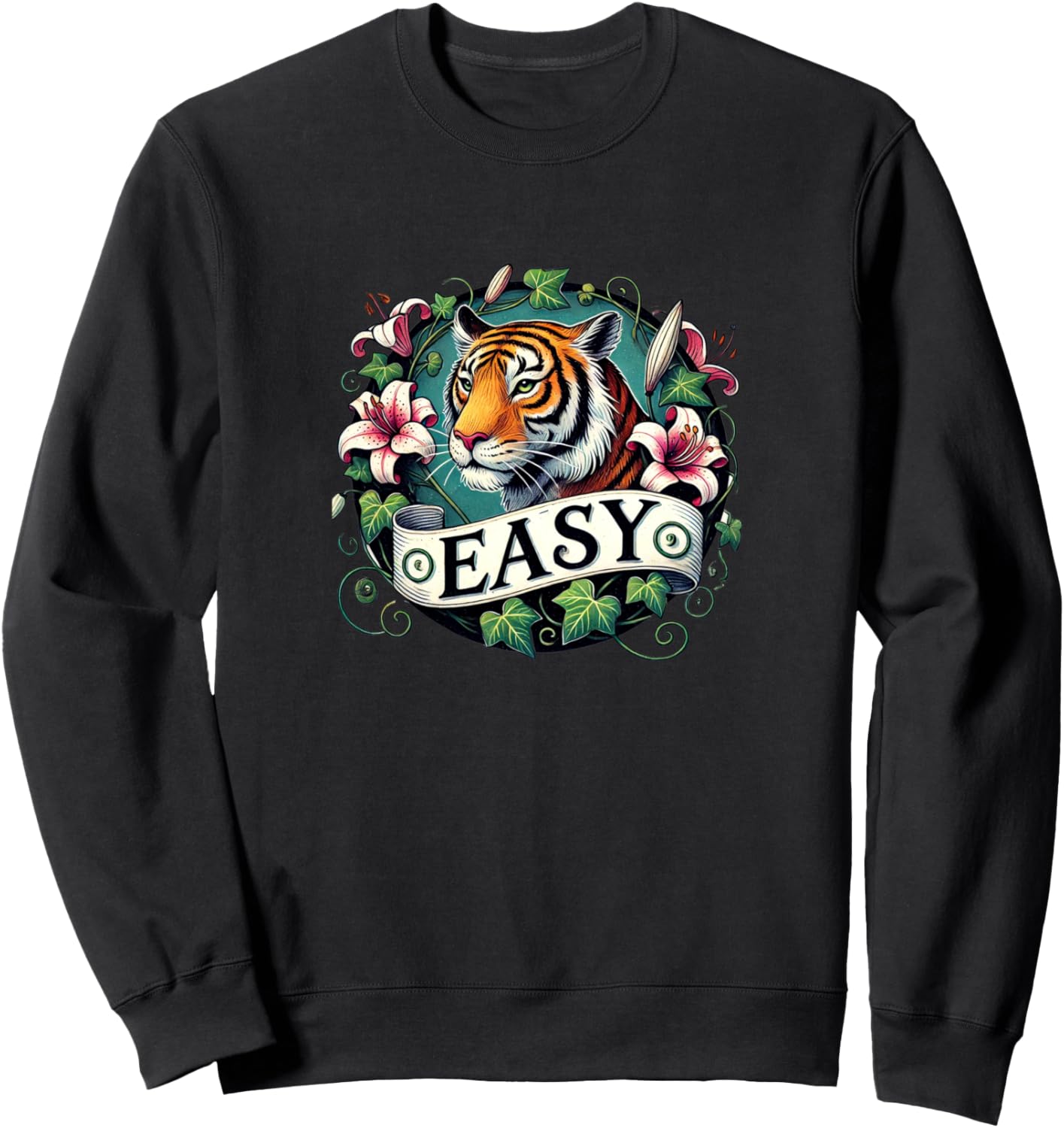 

Толстовка Easy Tiger с милым юмором Easy Tiger Snugg, черный