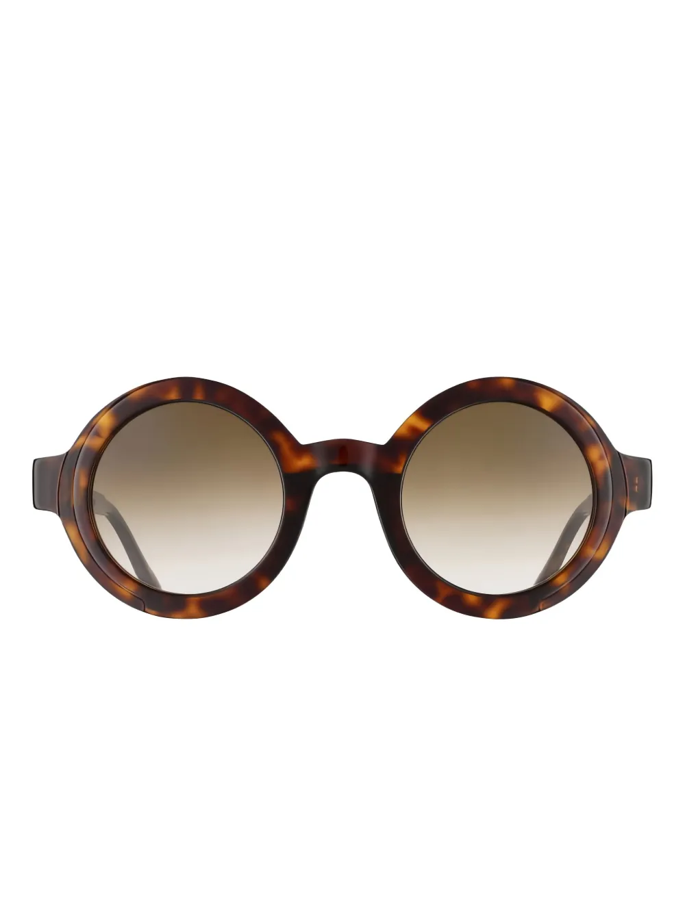 

Солнцезащитные очки округлой формы Pierced Hemisphere Massada, коричневый