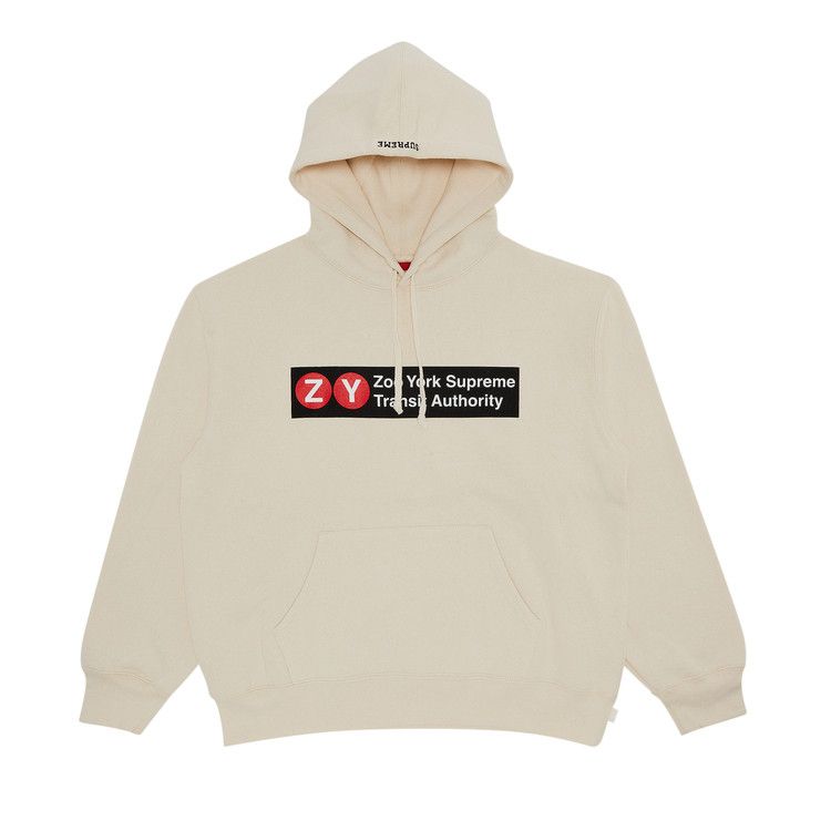 

Толстовка Supreme x Zoo York Hooded Sweatshirt, Natural