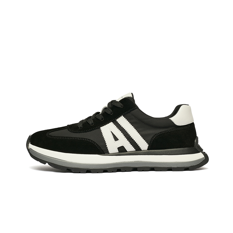 

Низкие повседневные туфли мужские AQUASCUTUM, Black White