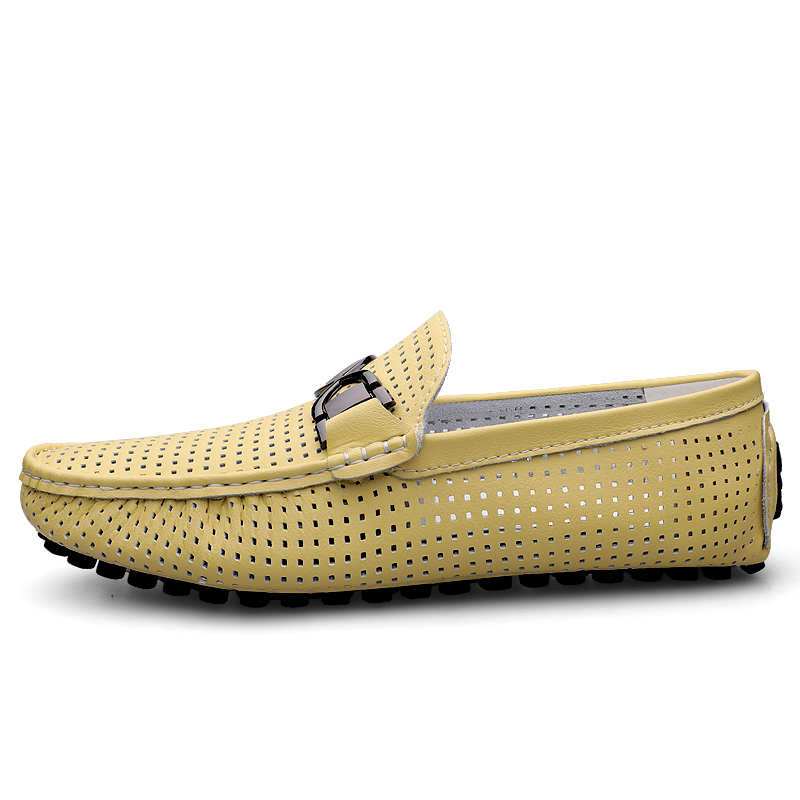

LAORENTOU Мужские повседневные кроссовки Low Top желтые, цвет Yellow