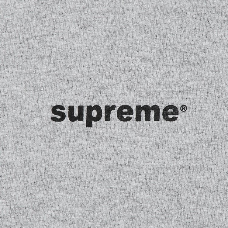 Футболка Supreme Fuck Money Tee, цвет Heather Grey — фото 3