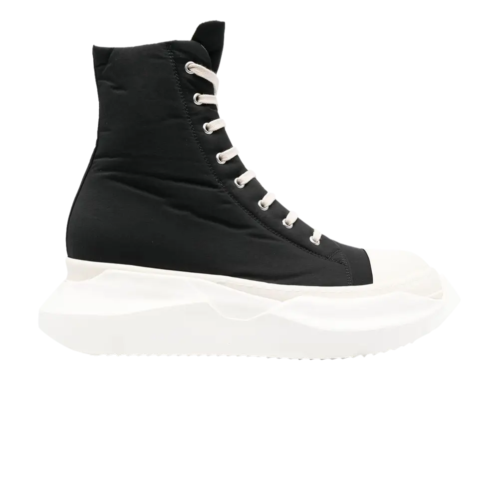 Высокие кроссовки Rick Owens DRKSHDW Strobe Cotton Nylon Abstract High, черный