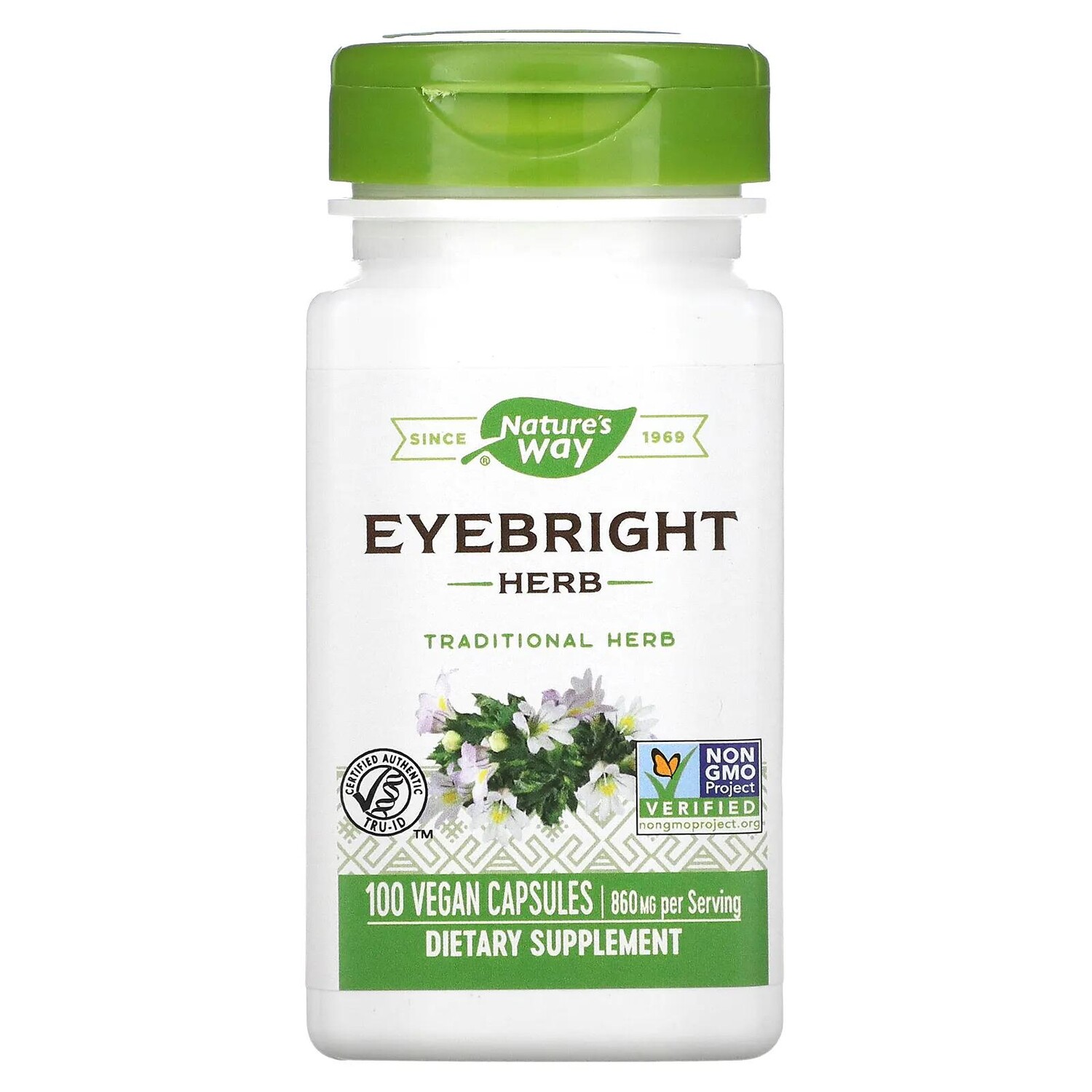 

Nature's Way Eyebright Herb 430 mg 100 Veg. Capsules