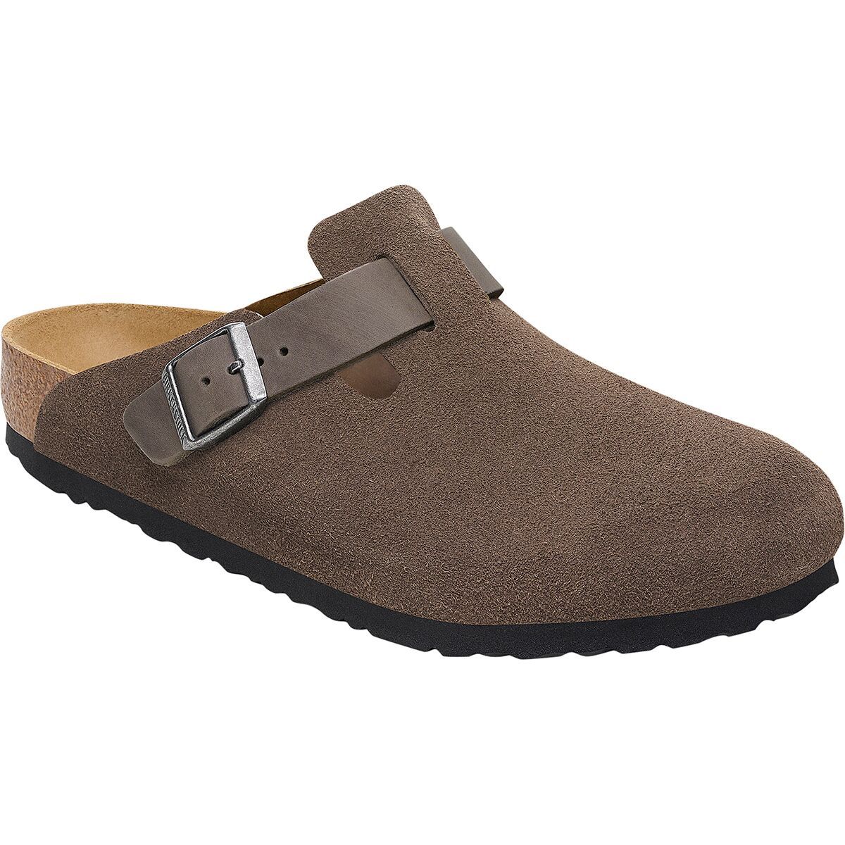 

Бостон замшевые промасленные кожаные сабо Birkenstock, мультиколор